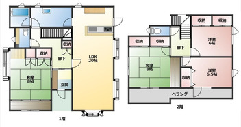 新着　敷地６０坪、床面積４０坪　城西町戸建て